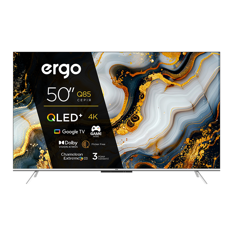 Телевізор Ergo JUQ85 50" QLED+ (50JUQ85)